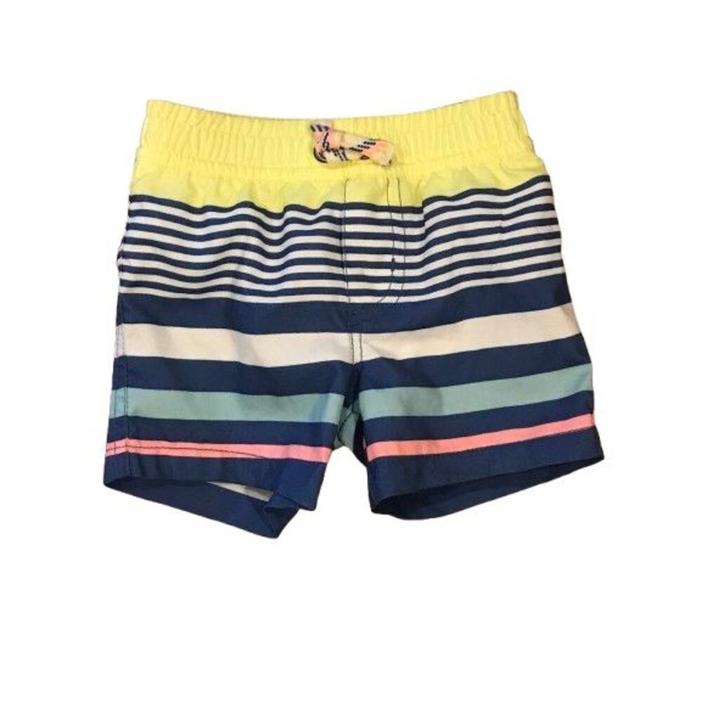 Baby Boy's 6 Month Swim Trunks Carters Stripes/ Liner